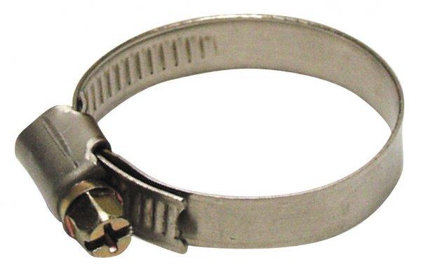 Tömlő bilincs S301 16-25 mm, Inox, rozsdamentes acél