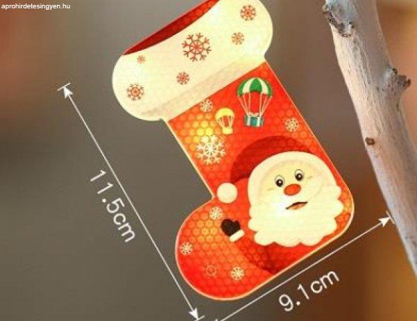 MasterLED karácsonyi csizma alakú dísz 11 5cm-es  2700K
