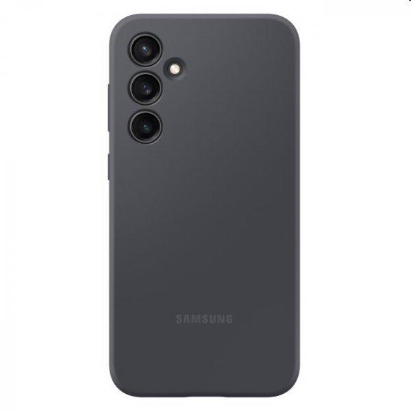 Silicone Cover tok Samsung Galaxy S23 FE számára, graphite - EF-PS711TBEGWW