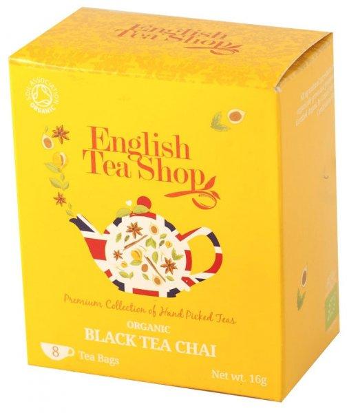 ETS 8 Black Tea Chai Bio Tea /39075/ 16G (English Tea Shop)