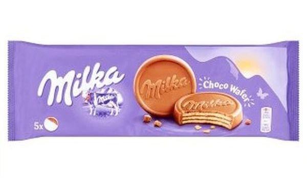Milka Keksz 150G Chocowaffer (Alpesi tejcsokoládéval mártott, kakaós
krémmel töltött ostya)
