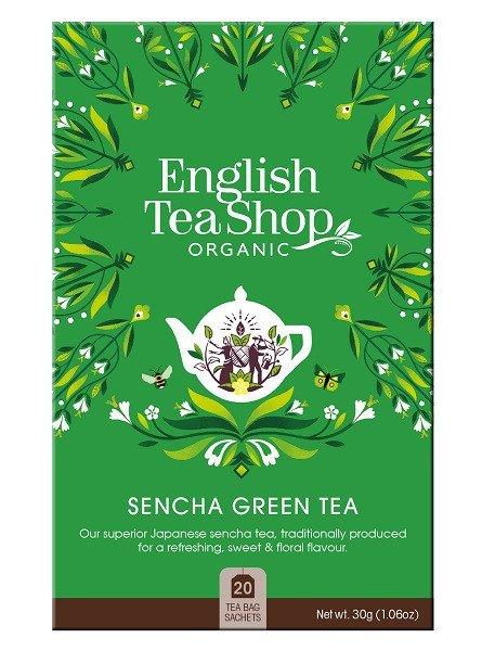 ETS 20 Japán Zöld -Sencha Bio Tea 40G (English Tea Shop)29182