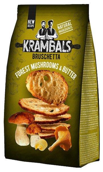 Krambals 70G Bruschetta Forest Mushrooms And Butter - Erdei Gombás és Vajas
Ízű Pirított Kenyérszelet