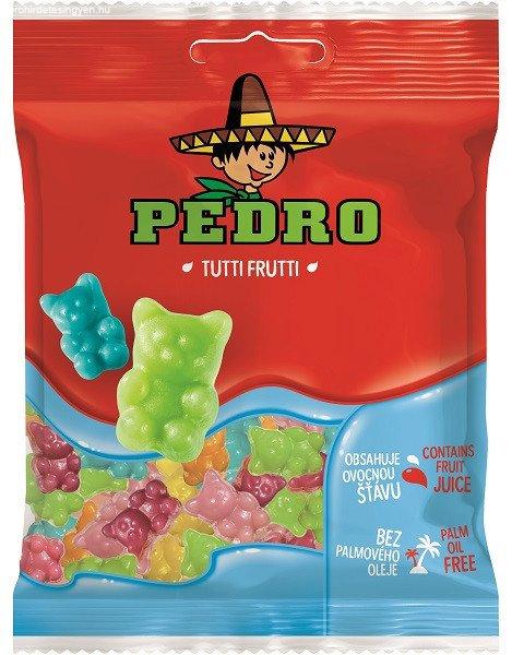 Pedro 80G Tutti Frutti Maci Gumicukor PEDR1008