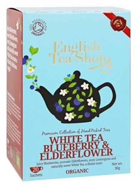 ETS 20 White Tea Blueberry-Elderflower 30g (English Tea Shop)39846