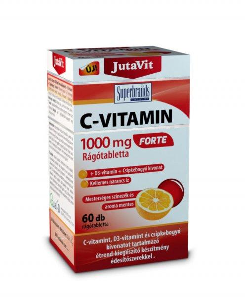 Jutavit c-vitamin 1000mg forte rágótabletta 60db