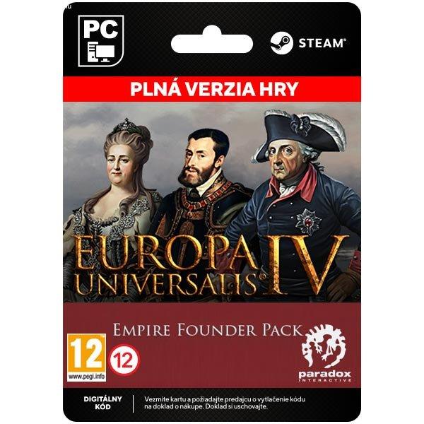 Europa Universalis 4: Empire Founder Pack [Steam] - PC