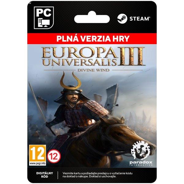Europa Universalis III: Divine Wind [Steam] - PC