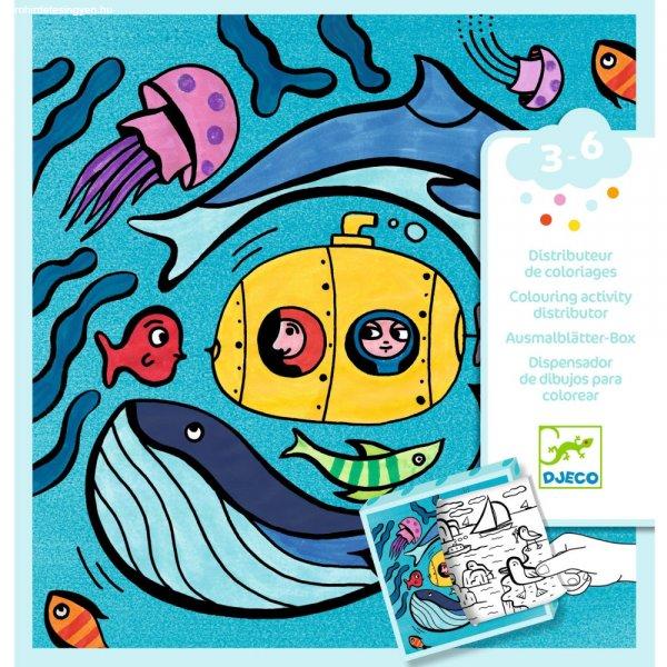 Készségfejlesztő színező adagoló Óceán - Színező - Coloring dispenser,
Ocean - DJ00051