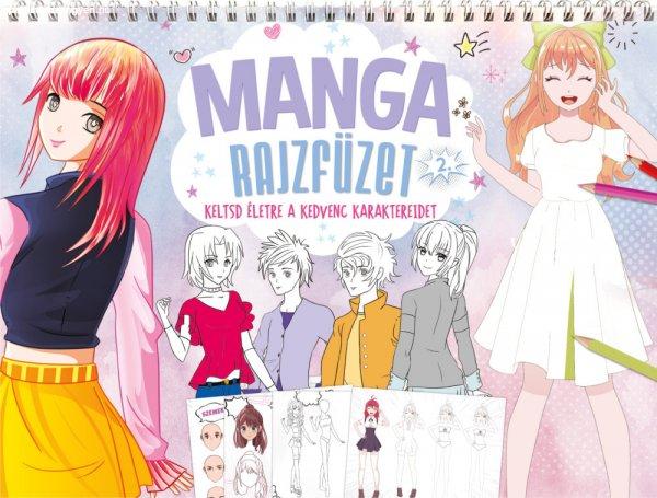 Napraforgó Manga rajzfüzet 2.