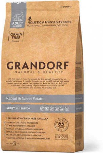 Grandorf Adult Grain Free Hypoallergenic Rabbit & Sweet Potato (2 x 10 kg) 20
kg