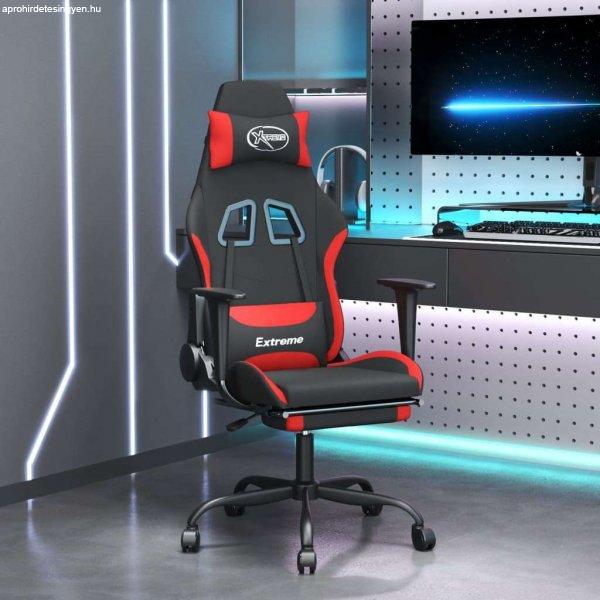 vidaXL masszás funkciós Gamer szék #fekete-piros