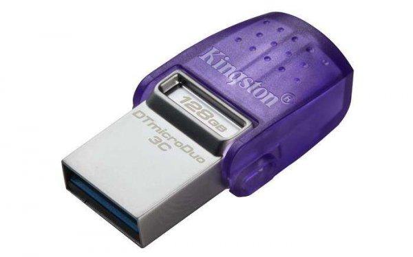 KINGSTON Pendrive, 128GB, USB 3.2, USB/USB-C, KINGSTON 
