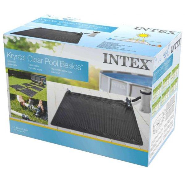 INTEX 28685 fekete napelemmel fűtött PVC szőnyeg 1,2 x 1,2 m