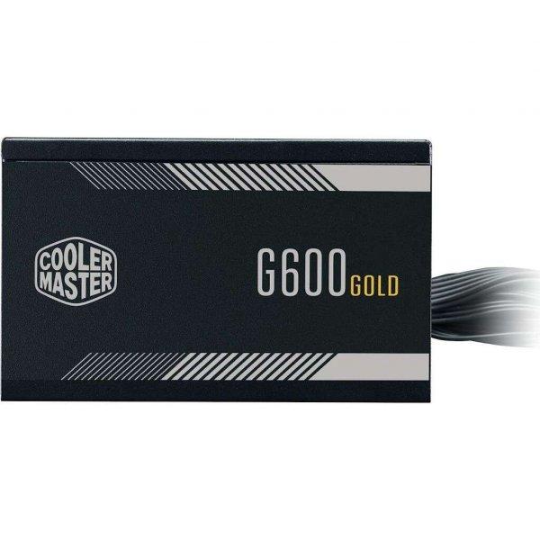Cooler Master Tápegység G600 600W, 12cm, 80+ Gold V2, Aktív PFC