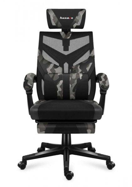 Huzaro Combat 5.0 PC Háló ülés Fekete, Terepszínű gamer szék