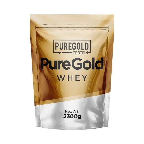 Whey Protein fehérjepor - 2300 g - PureGold - őszibarack joghurt