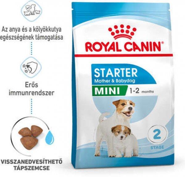 Royal Canin Mini Starter - Száraz táp kistestű vemhes szuka és kölyök
kutya részére 2 hónapos korig (2 x 8 kg) 16 kg