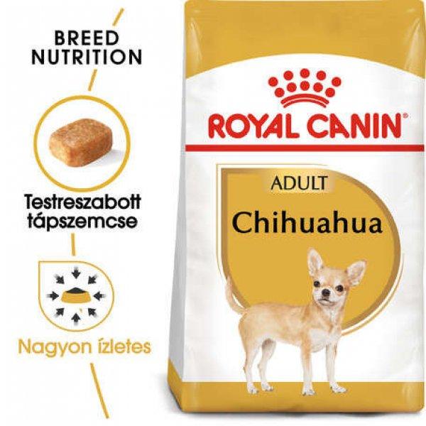 Royal Canin Chihuahua Adult - Csivava felnőtt kutya száraz táp (3 x 1.5 kg)
4.5 kg