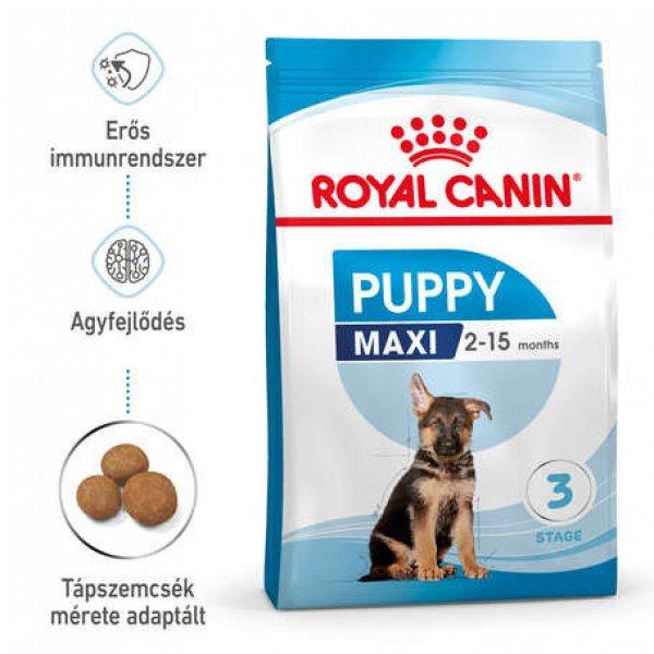 Royal Canin Maxi Puppy - Nagytestű kölyök kutya száraz táp (2 x 15 kg) 30
kg