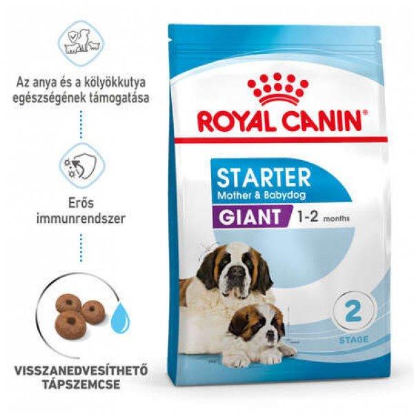 Royal Canin Giant Starter Mother & Babydog - száraz táp óriás testű vemhes
szuka és kölyök kutya részére 2 hónapos korig (2 x 15 kg) 30 kg