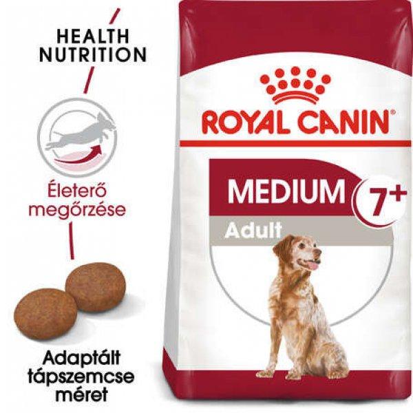 Royal Canin Medium Adult 7+ | Közepes testű idősödő kutya száraz táp (2 x
15 kg) 30 kg