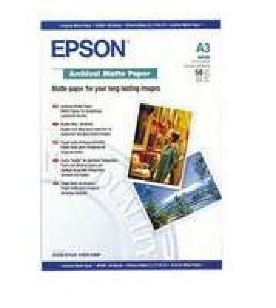 Epson S041344 A3 matt fotópapír (50 db/csomag)
