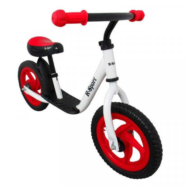 Futóbicikli, lábbal hajtható bicikli - fehér-piros