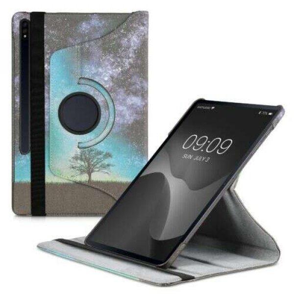 360°-os burkolat Samsung Galaxy Tab S7 Plus/Galaxy Tab S7 FE táblagéphez,
Kwmobile, Multicolor, Ökológiai bőr, 53587.03