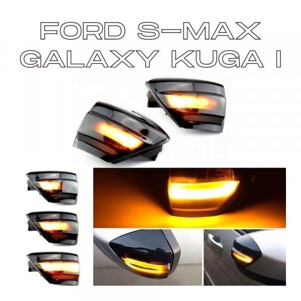 Ford S-Max C-Max Kuga Galaxy dinamikus LED - LEDES Tükör Index futófényes
tükörindex 1405019 2057115✔️