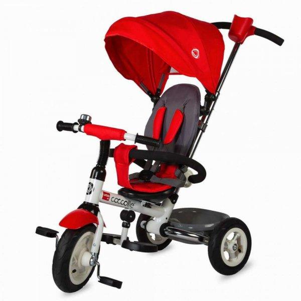Coccolle Urbio AIR tricikli (összecsukható) - Piros