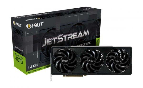 Palit GeForce RTX 4070 12GB DDR6X JetStream NED4070019K9-1047J