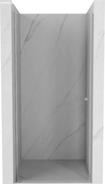 Mexen Pretoria   Zuhany ajtó nyíló 70 cm,  átlátszó , króm -
852-070-000-01-00 Nyiló zuhany ajtó