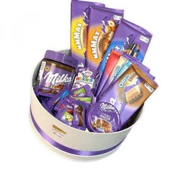 Milka csoki édesség Box