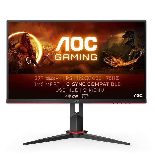 Aoc gaming 75hz ips monitor 27
