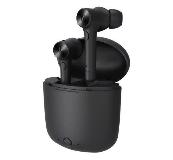 BLUEDIO HI bluetooth fülhallgató SZTEREO v5.0, TWS, mikrofon, zajszűrő +
töltőtok, SPORT, fekete