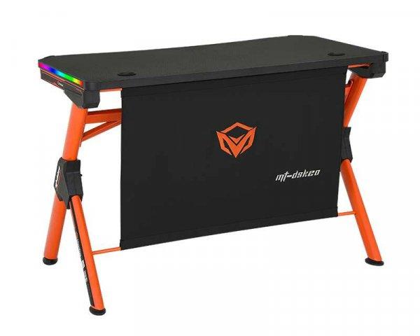 Meetion MT-DSK20 Gamer asztal - Fekete/Narancs