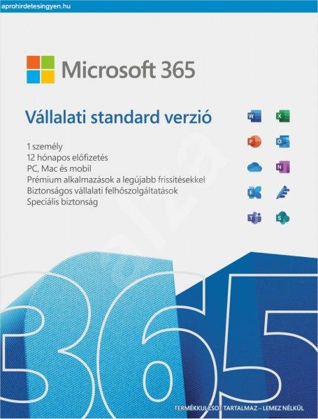 Microsoft Office 365 Business Standard Elektronikus licenc (5 PC / 1 év)