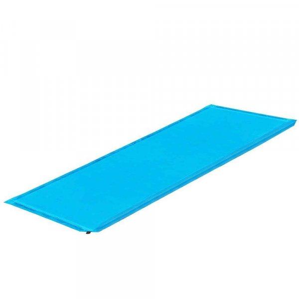 Önfelfújó poliuretán habszivacs matrac, 180x50x5cm, kék