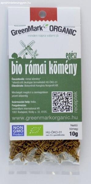 Greenmark bio római kömény egész 10 g
