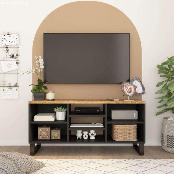 vidaXL tömör mangó- és szerelt fa TV-szekrény 100 x 33 x 46 cm
