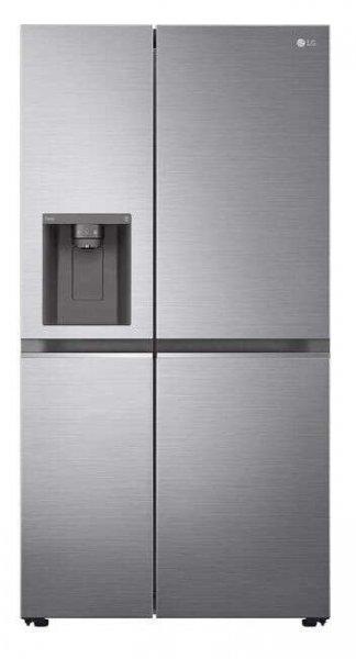 LG GSLV71PZLE Side-by-side hűtőszekrény, 416 l, M: 179 cm, DoorCooling+,
Total No Frost, E Energiaosztály, Ezüst