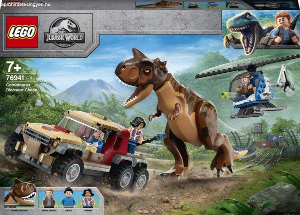 LEGO Jurassic World - Carnotaurus dinoszaurusz üldözés