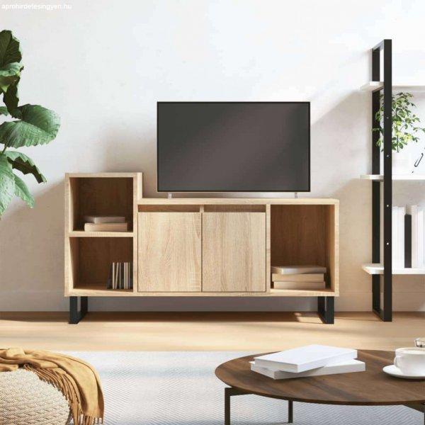 vidaXL sonoma tölgyszínű szerelt fa TV-szekrény 100x35x55 cm