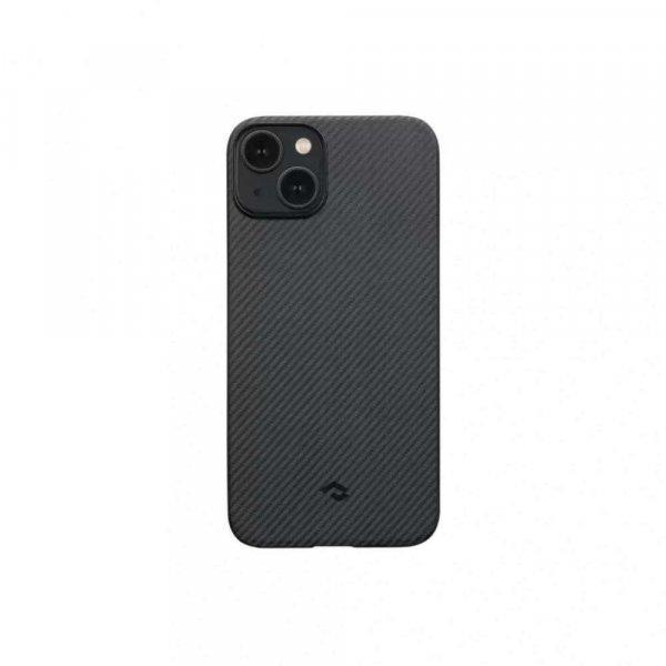 Pitaka MagEZ Case 3 Black / Grey Twill 600D iPhone 14 Plus készülékhez -
MagSafe rögzítéssel