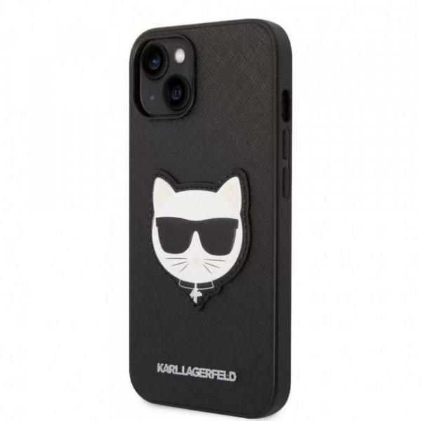 Karl Lagerfeld tok fekete KLHCP14MSAPCHK iPhone 14 Plus készülékhez