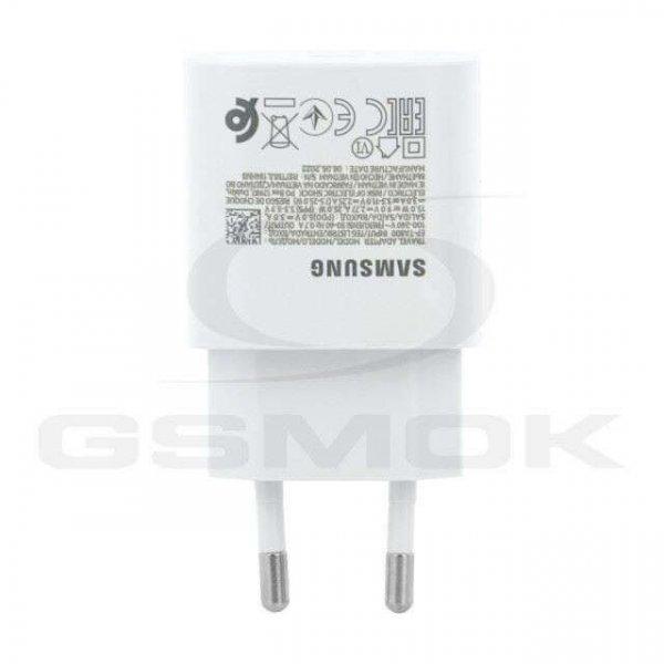 Fali töltő Samsung Ep-Ta800Xwegww A705 Galaxy A70 Gh44-03055A Fehér eredeti