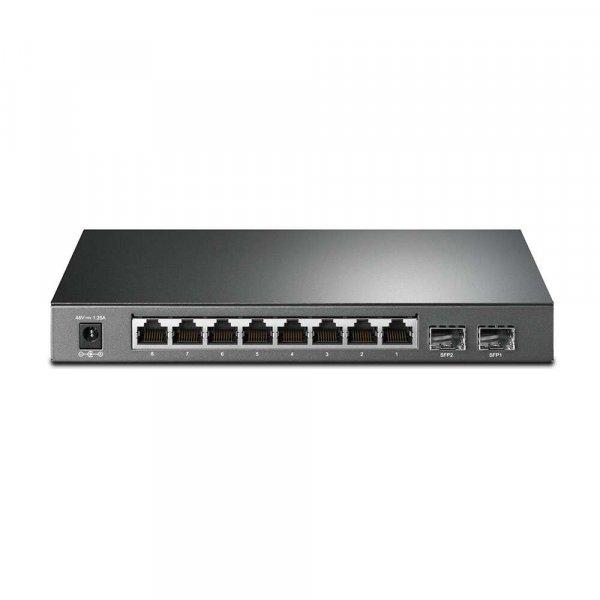 TP-Link TL-SG2210P Switch 8x1000Mbps (8xPOE) + 2xSFP, Menedzselhető, TL-SG2210P
