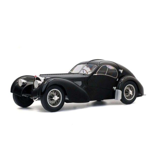 Bugatti Type 57 SC Atlantic fekete 1937 modell autó 1:18