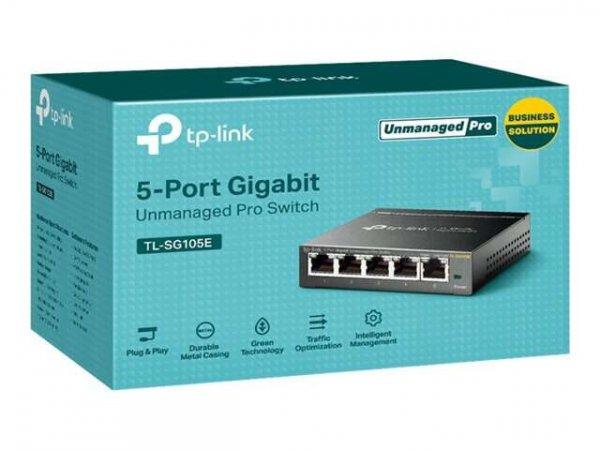 LAN Tp-Link Switch Gigabit Easy Smart 5 port - TL-SG105E